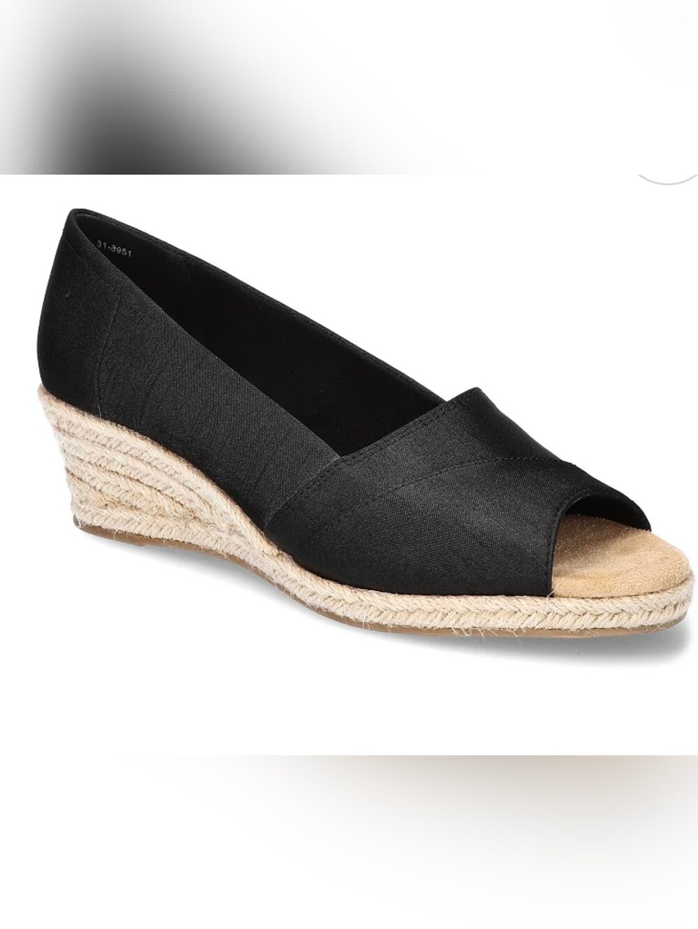Easy StreetEasy Street Jasper Women's Wedge Sandals 11 Exrta Wide